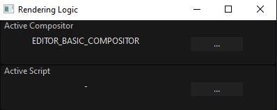 Compositor change interface