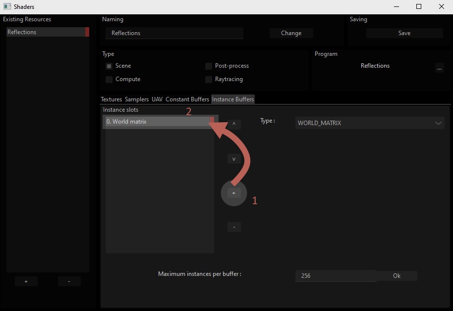 Add an instance slot